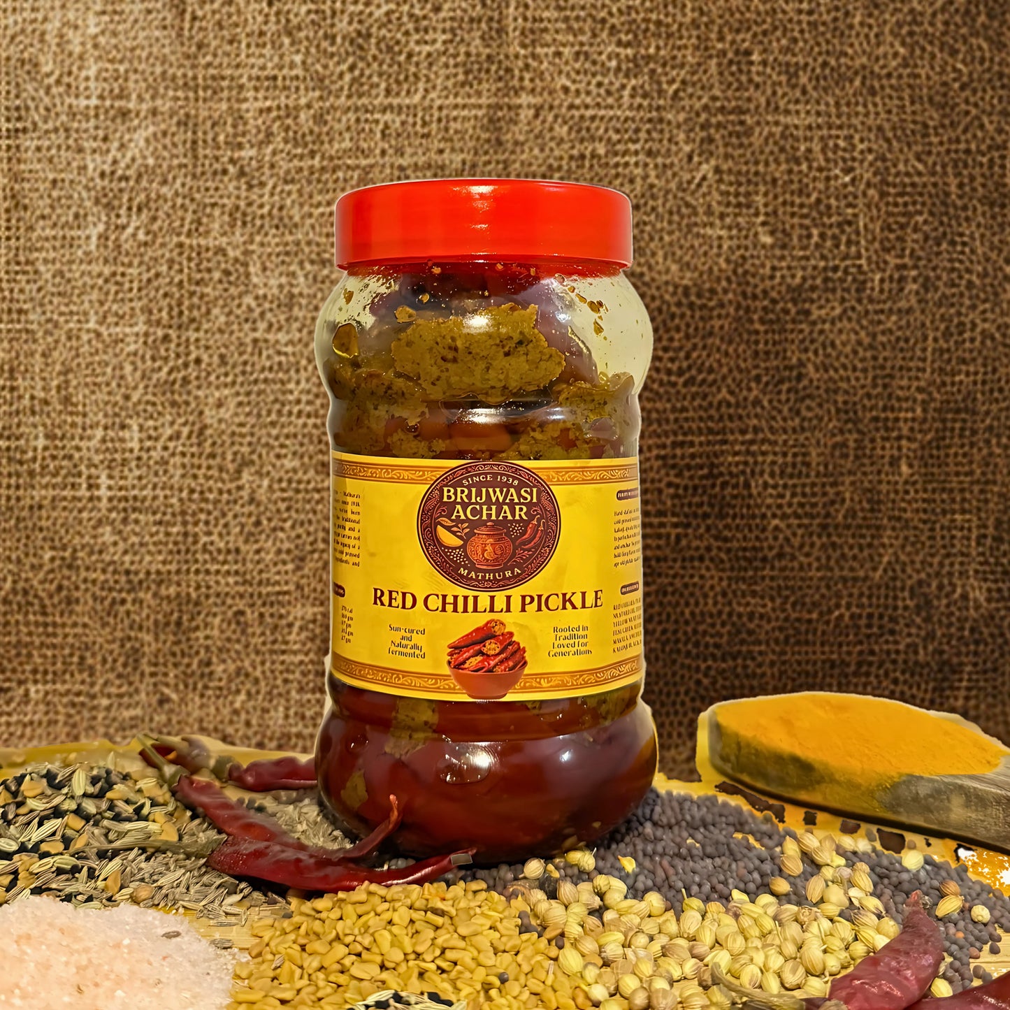 Red Chilli Pickle | लाल मिर्च का अचार